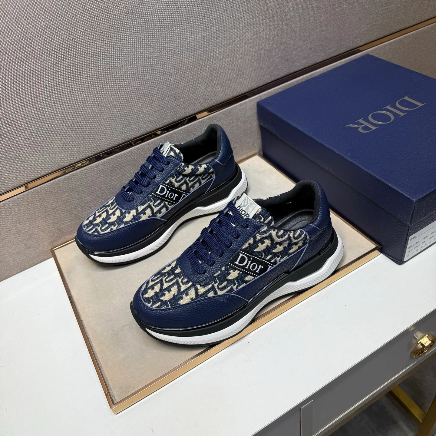 Men's men's shoes 💰pp462 [Dior~] Men's casual shoes 2025z cabinet sales simultaneously 🔶Size: 38-44 #️⃣ 🔷3 colors🔜The upper is made of multi-material splicing➕Mesh lining, comfortable and breathable, sole: original comfortable and wear-resistant outsole, ⚠️real thing📱photographed🎬real thing is better📢📢📢